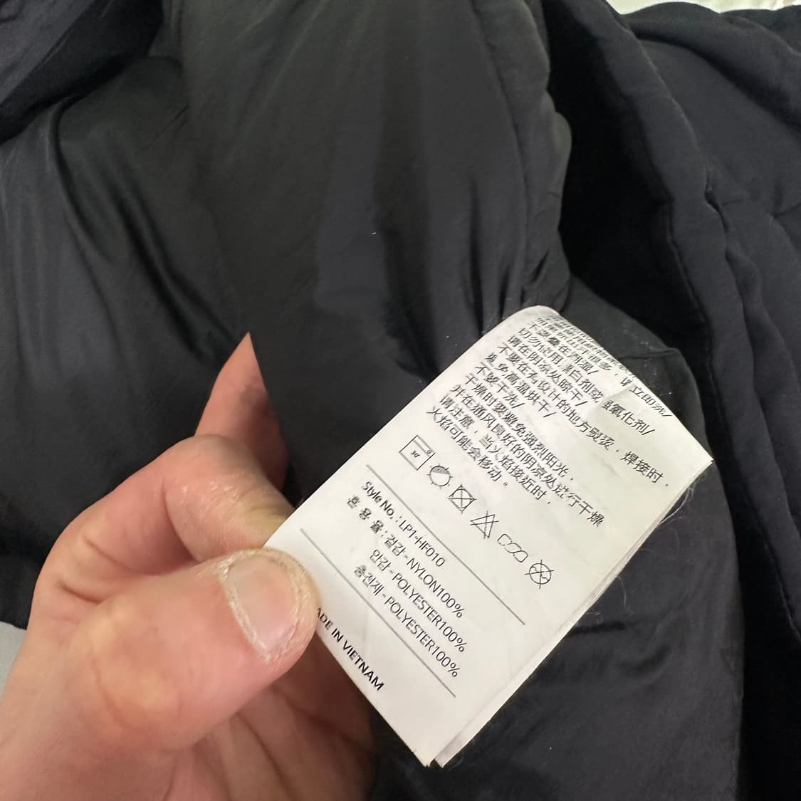 L 100 ZAICRO 블랙 수원삼성 풋볼 축구롱패딩 상품이미지7