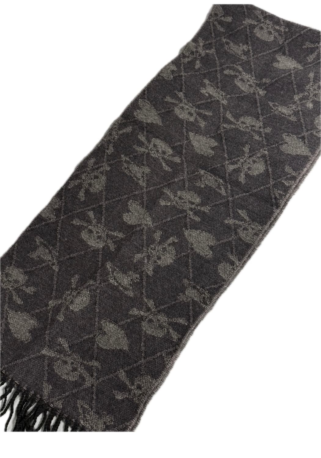 비비안 웨스트우드 스컬 앤 하트 머플러 목도리 상품이미지4