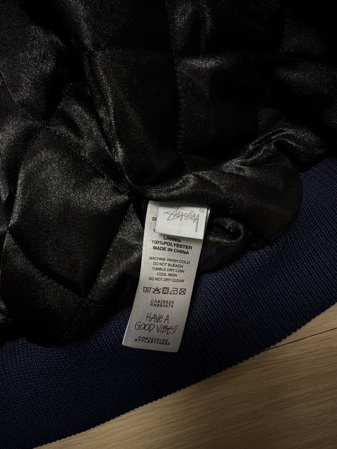 stussy 봄버 자켓 상품이미지6