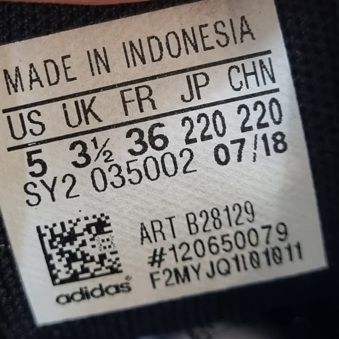 아디다스 팔콘 블랙 운동화220 상품이미지6