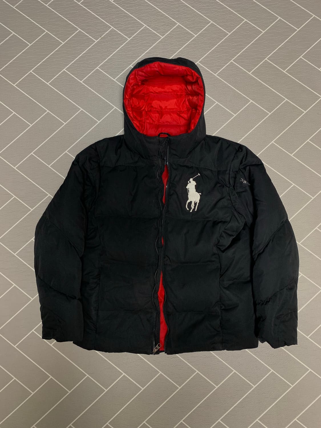 폴로 빅포니 패딩 블랙 상품이미지1