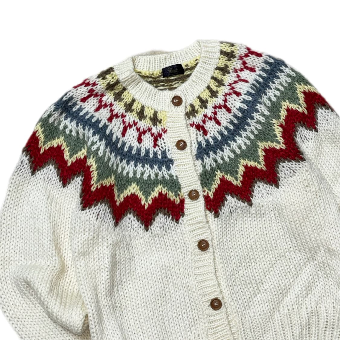 빈티지 노르딕 페어아일 모헤어 스웨터  상품이미지2