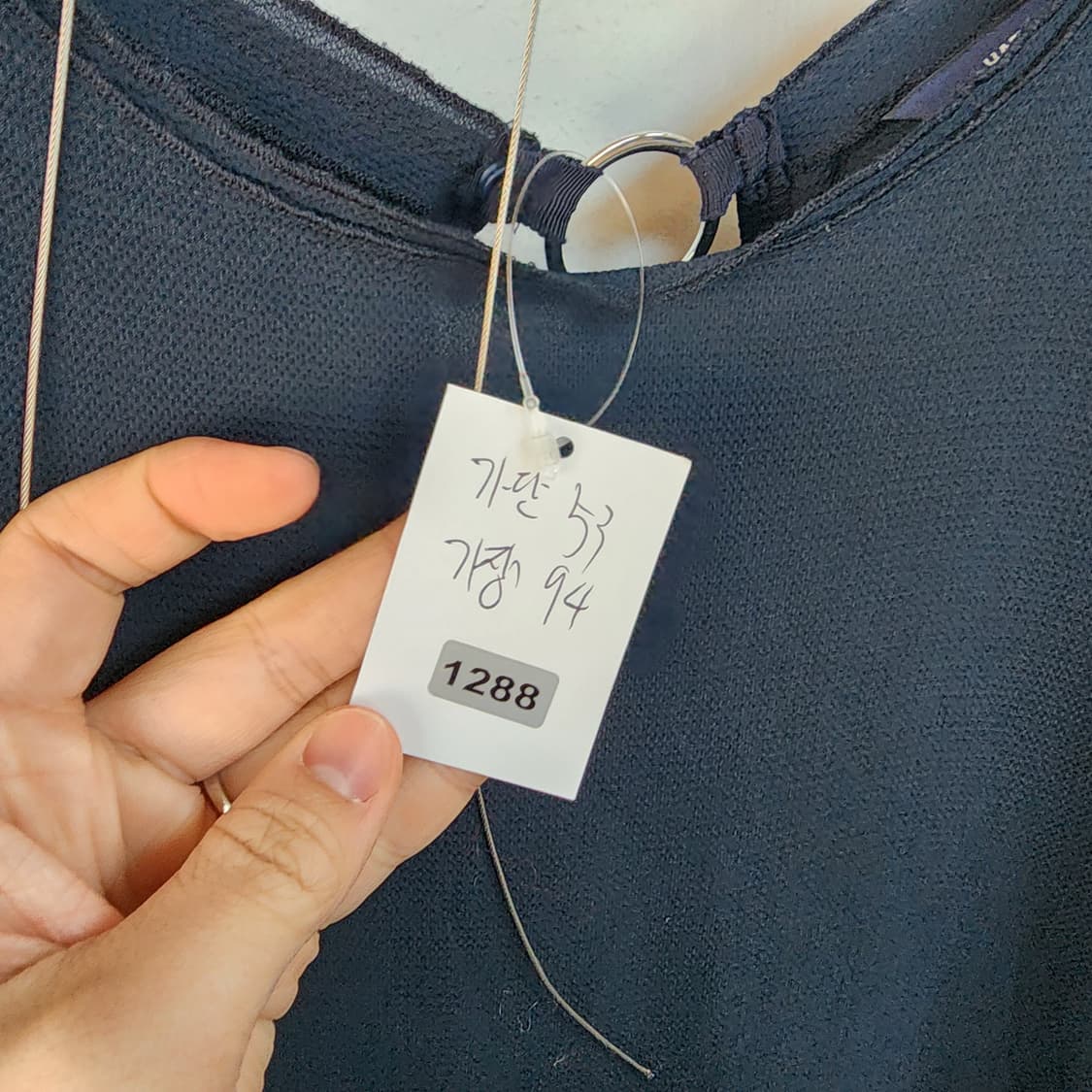 헤지스 블랙 반팔 원피스 상품이미지9