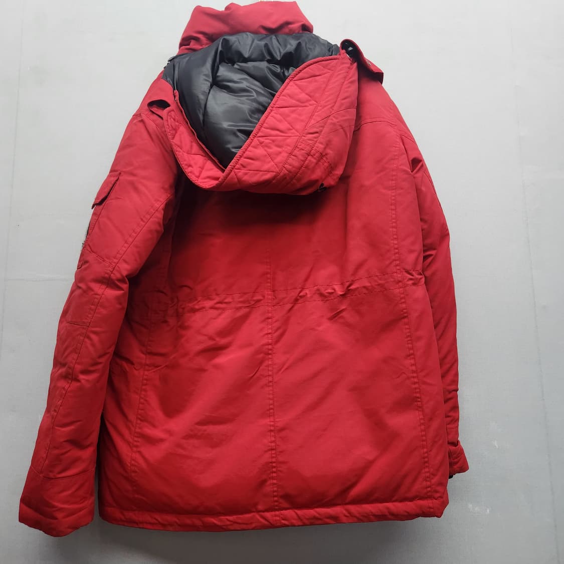 디키즈 사이드포켓로고 멀티포켓 덕다운 후드패딩 M(XL) 상품이미지5