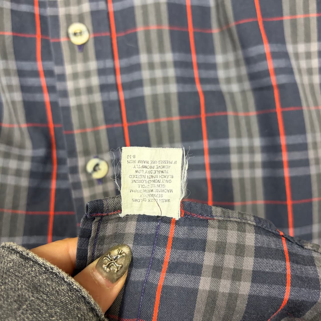 버버리 반팔 셔츠[2478] 상품이미지6