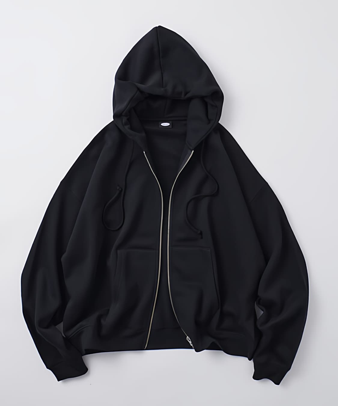 프릭스스토어 12온즈 오버핏 후드집업(블랙) 상품이미지1