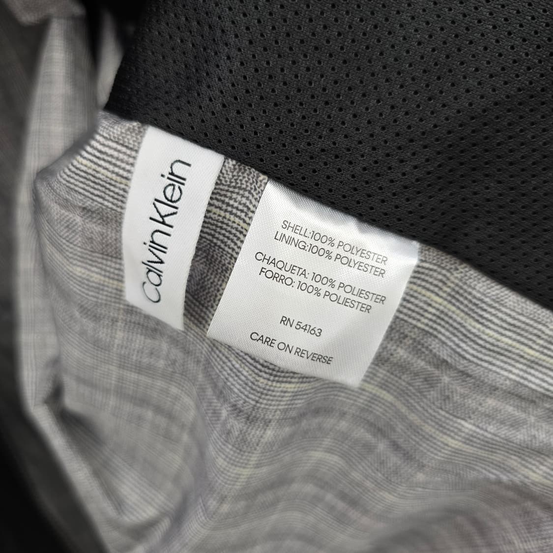 캘빈클라인 블랙 남성 간절기 자켓 상품이미지9