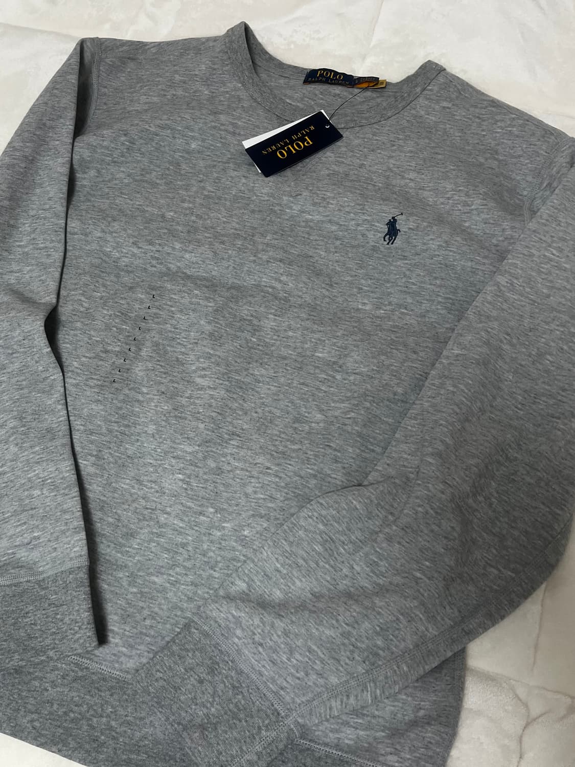 폴로 그레이 맨투맨 상품이미지1