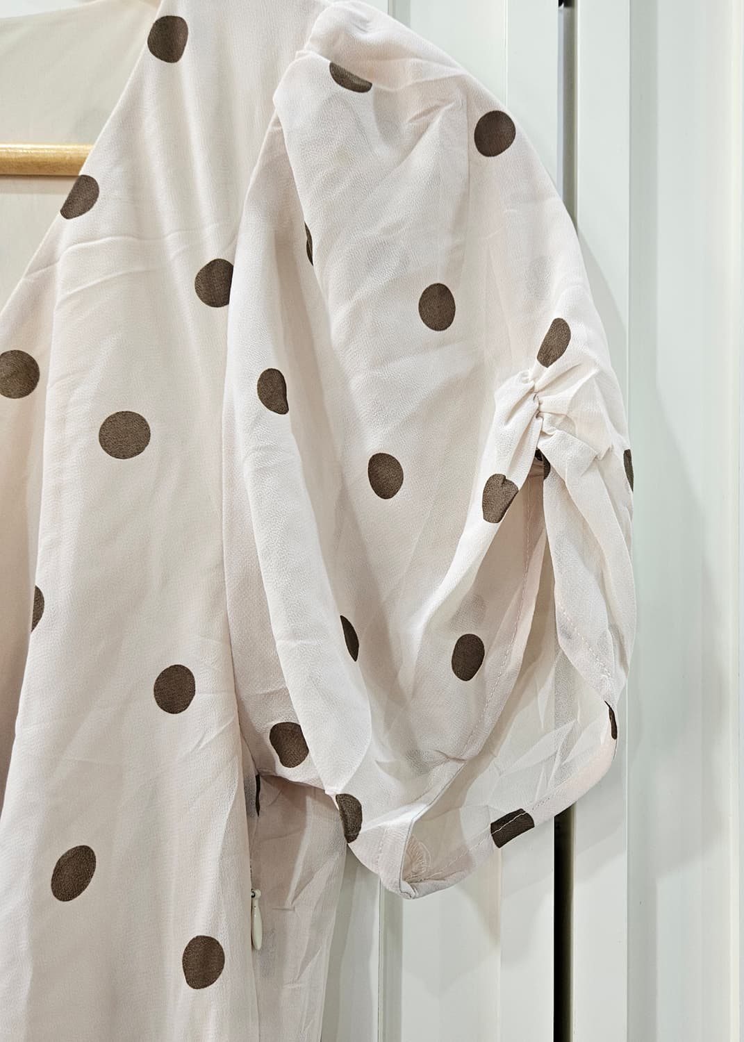 SNIDEL(스나이델) 도트 퍼프 원피스 상품이미지4