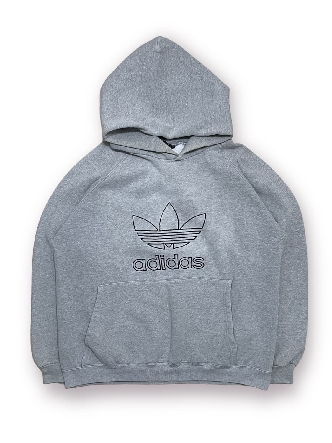 아디다스 빅로고 기모 후드티 (남녀공용 상품이미지8