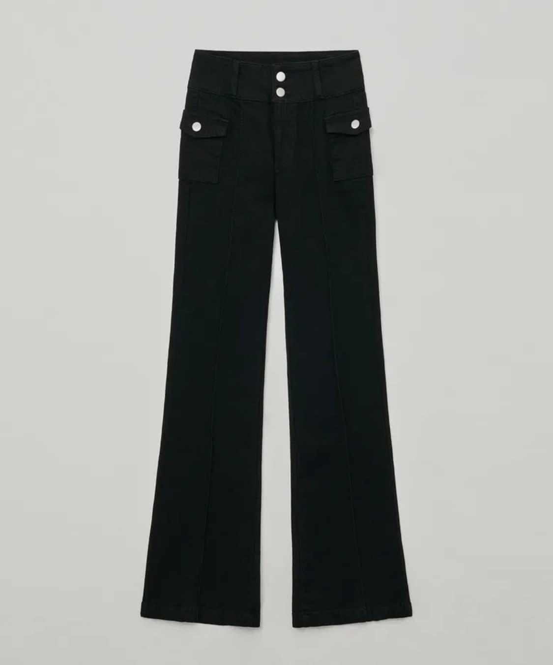 헬레네파리스 핀턱 포켓 워시드 부츠컷 팬츠 상품이미지2