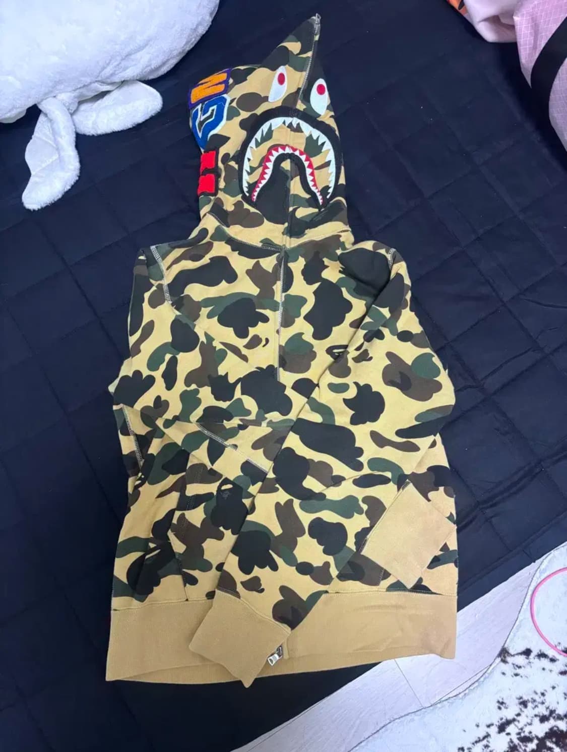 베이프 황계 퍼스트 카모 후드집업 s 상품이미지2