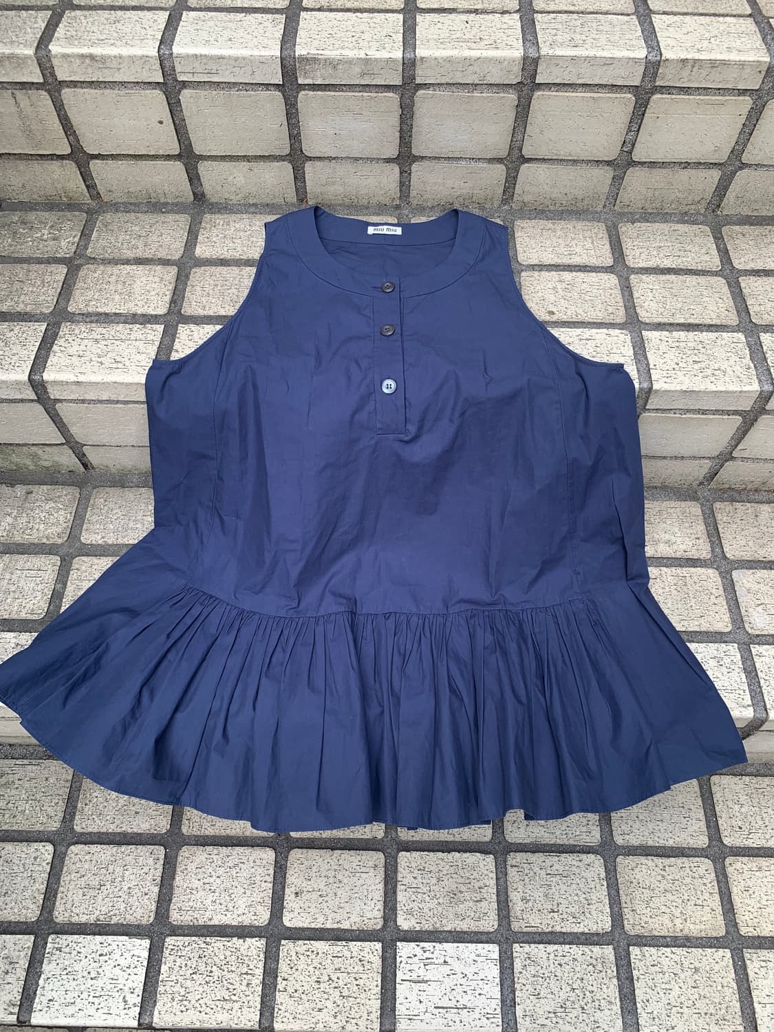 SS12 Miu Miu Sleeveless Top  상품이미지4