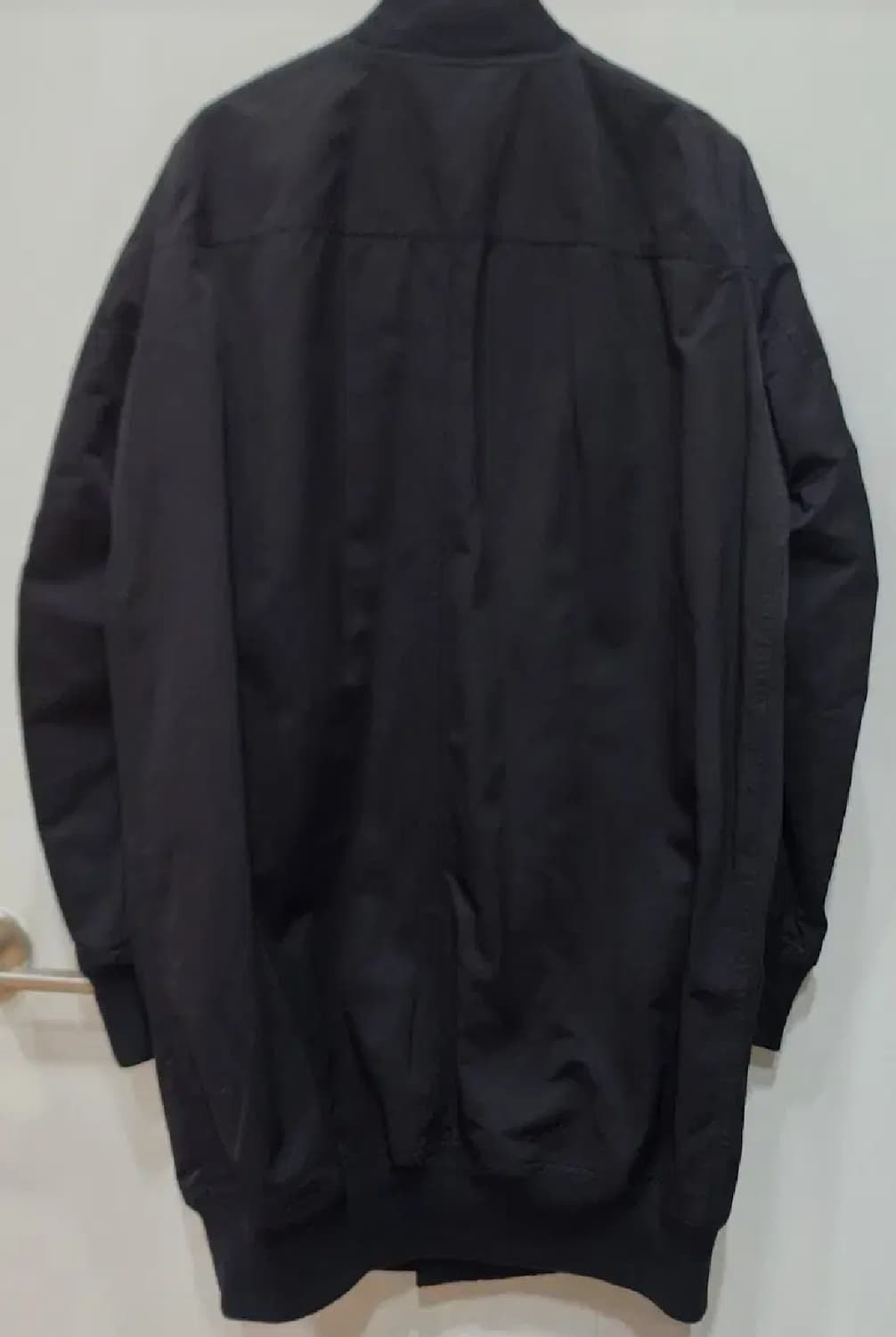 릭오웬스 블랙 봄버 자켓(롱) S 상품이미지2