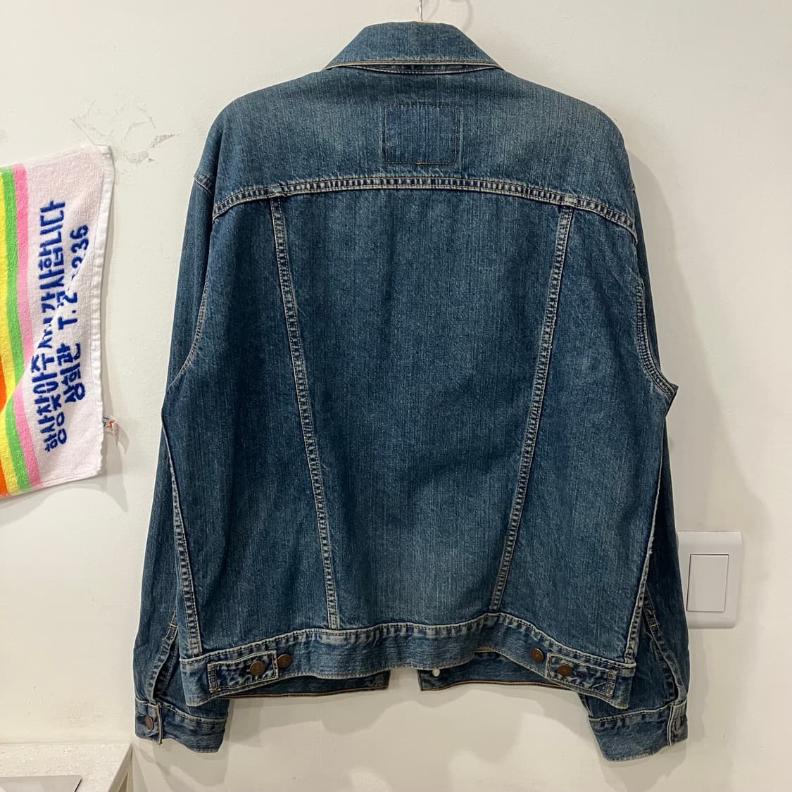 35 리바이스 데님 청자켓 빈티지 상품이미지2