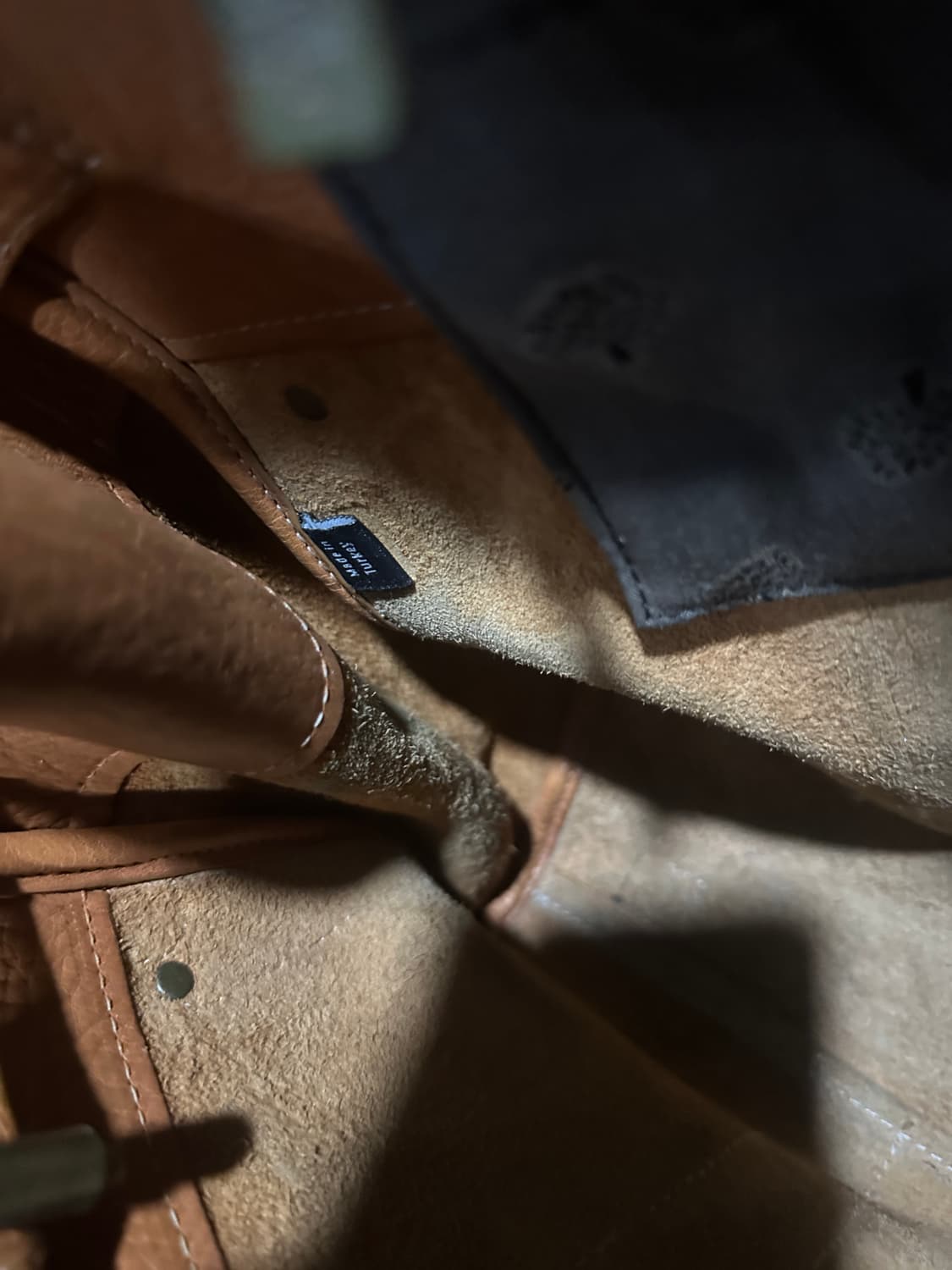 멀버리 가죽토드백 카멜 상품이미지7