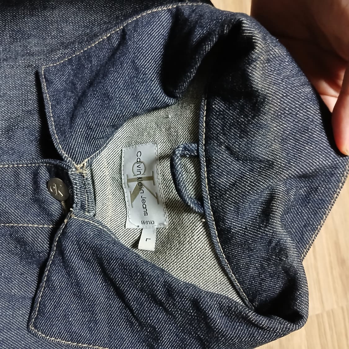 ck 캘빈클라인 데님 자켓 청자켓 상품이미지8