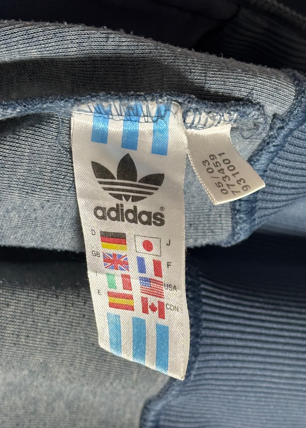 00s OLD ADIDAS ​ 올드 아디다스 후드 플락 트랙탑 자켓 상품이미지5