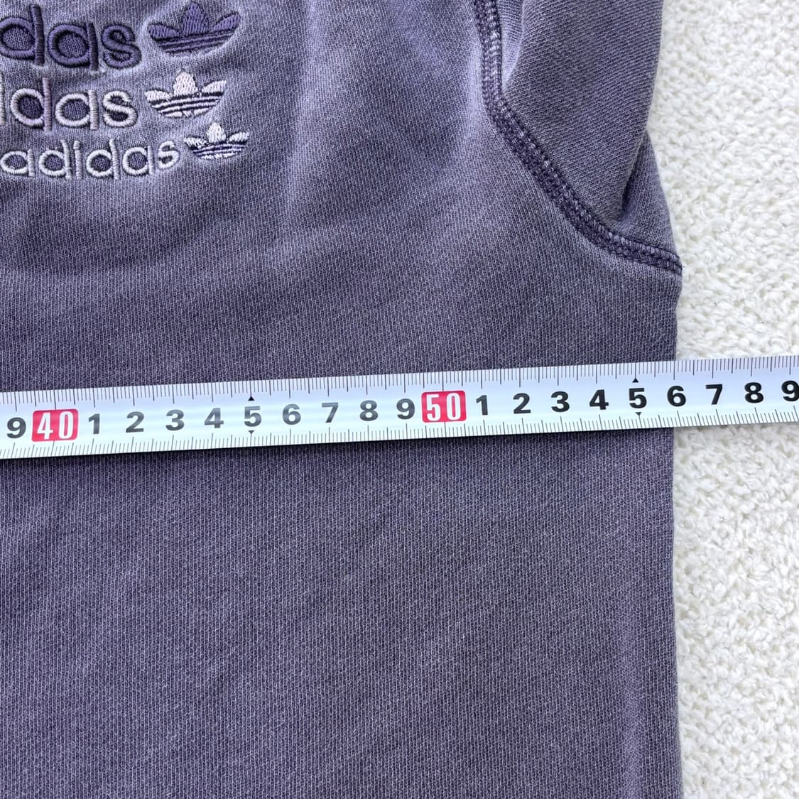 M 아디다스 스몰로고 맨투맨 티셔츠 0311E 상품이미지7