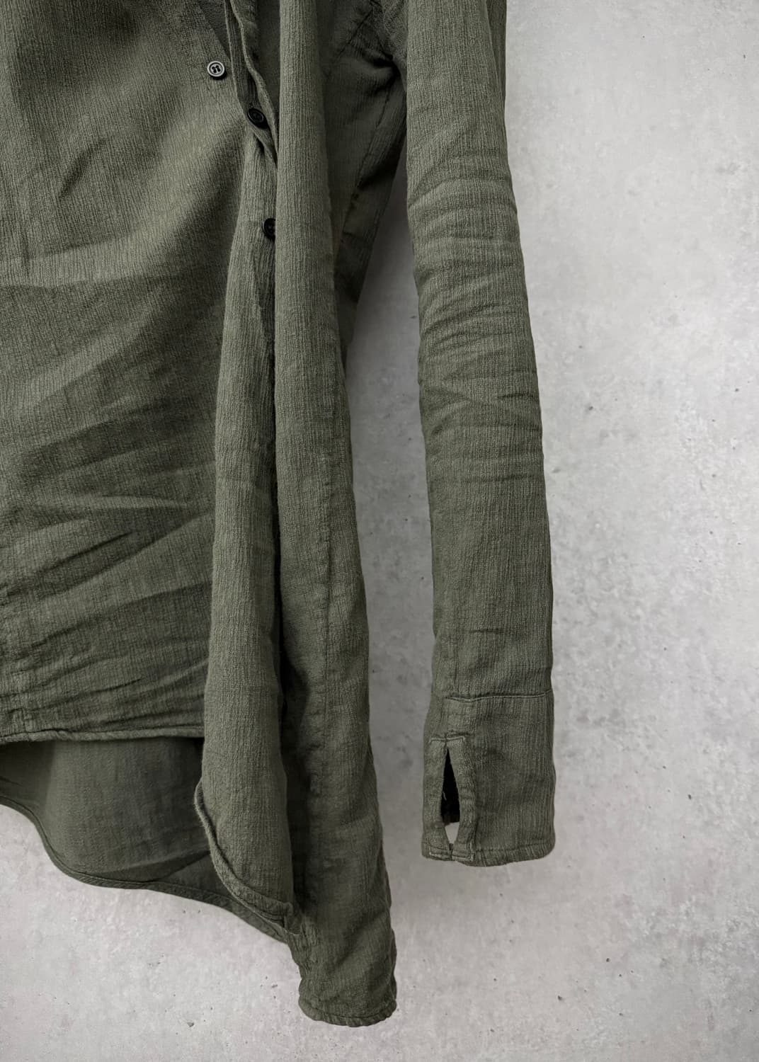 thom/krom asymmetric shirt 상품이미지4