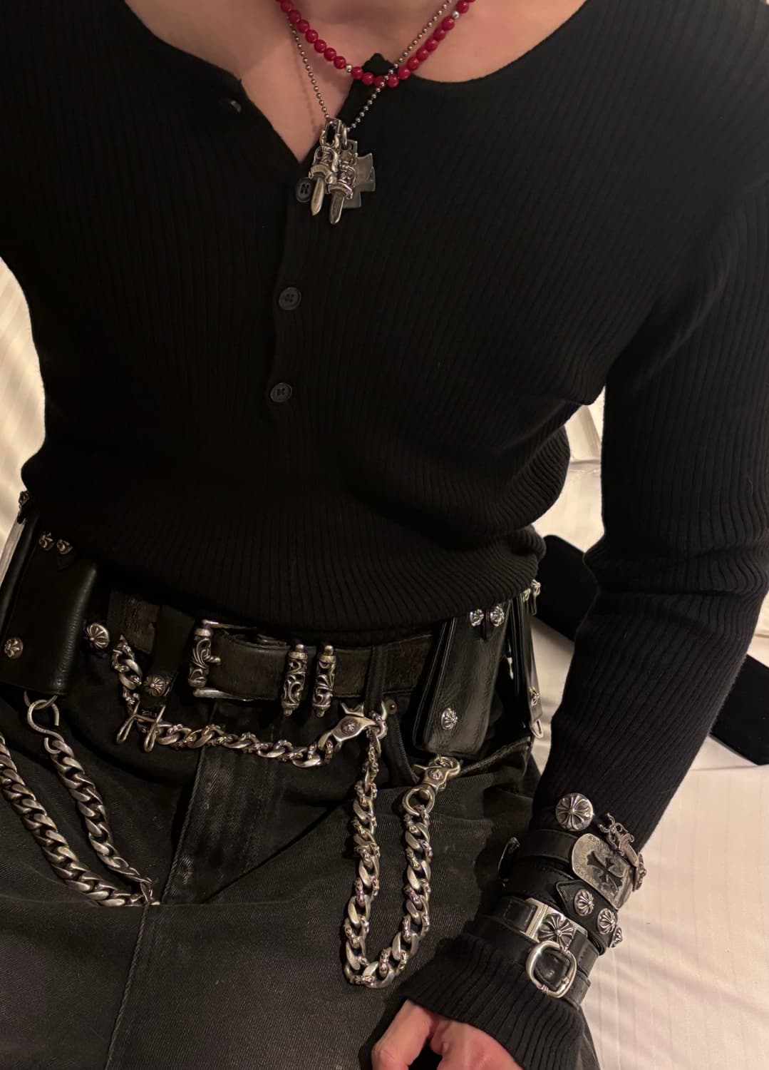 크롬하츠 가죽 레더 정리 상품이미지1