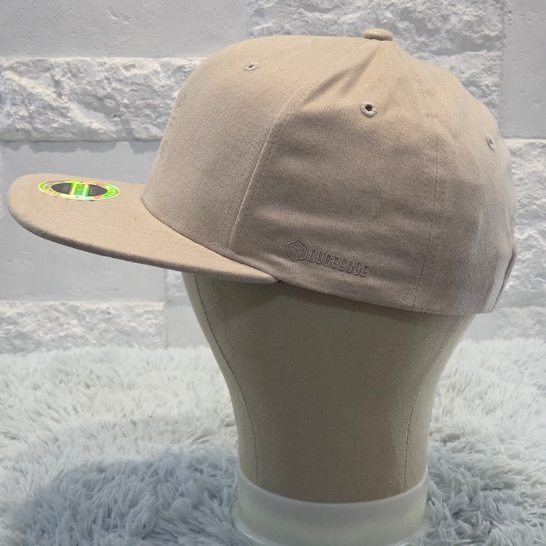 p1-2:큐브코드 스냅백 베이지 (56-59cm) 상품이미지4