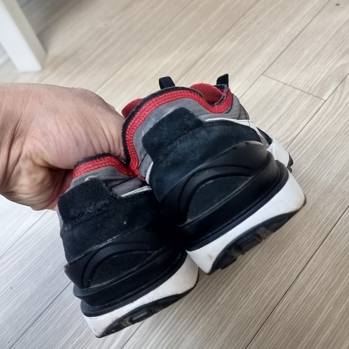 나이키 Waffle One 운동화 블랙/레드(265) 상품이미지2