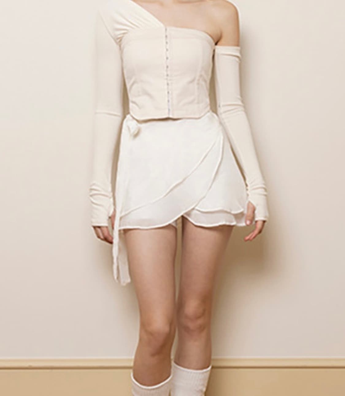 낫유어로즈 케이트 랩스커트 (단종) 상품이미지1