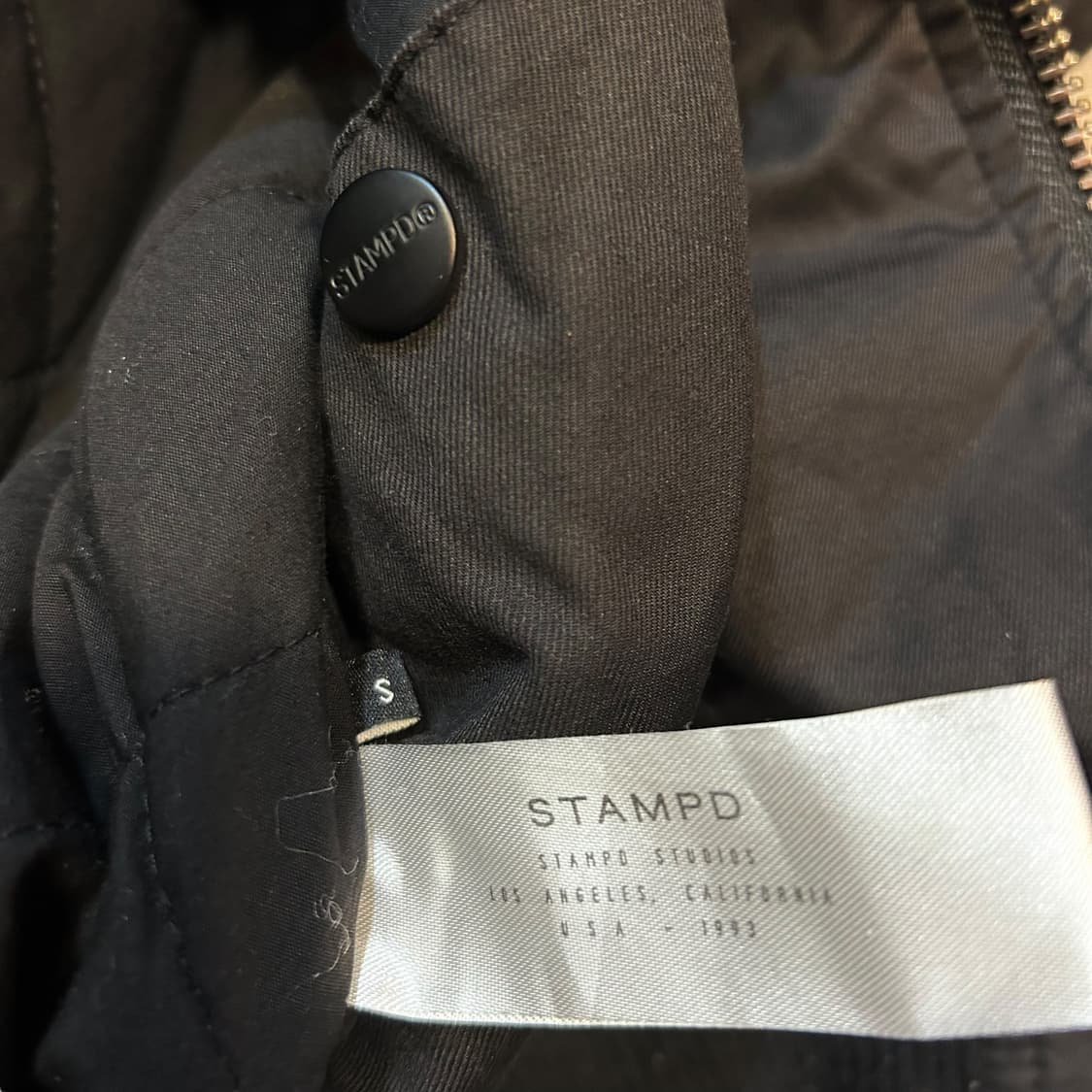 STAMPD time and 1 world bomber jaket 상품이미지5