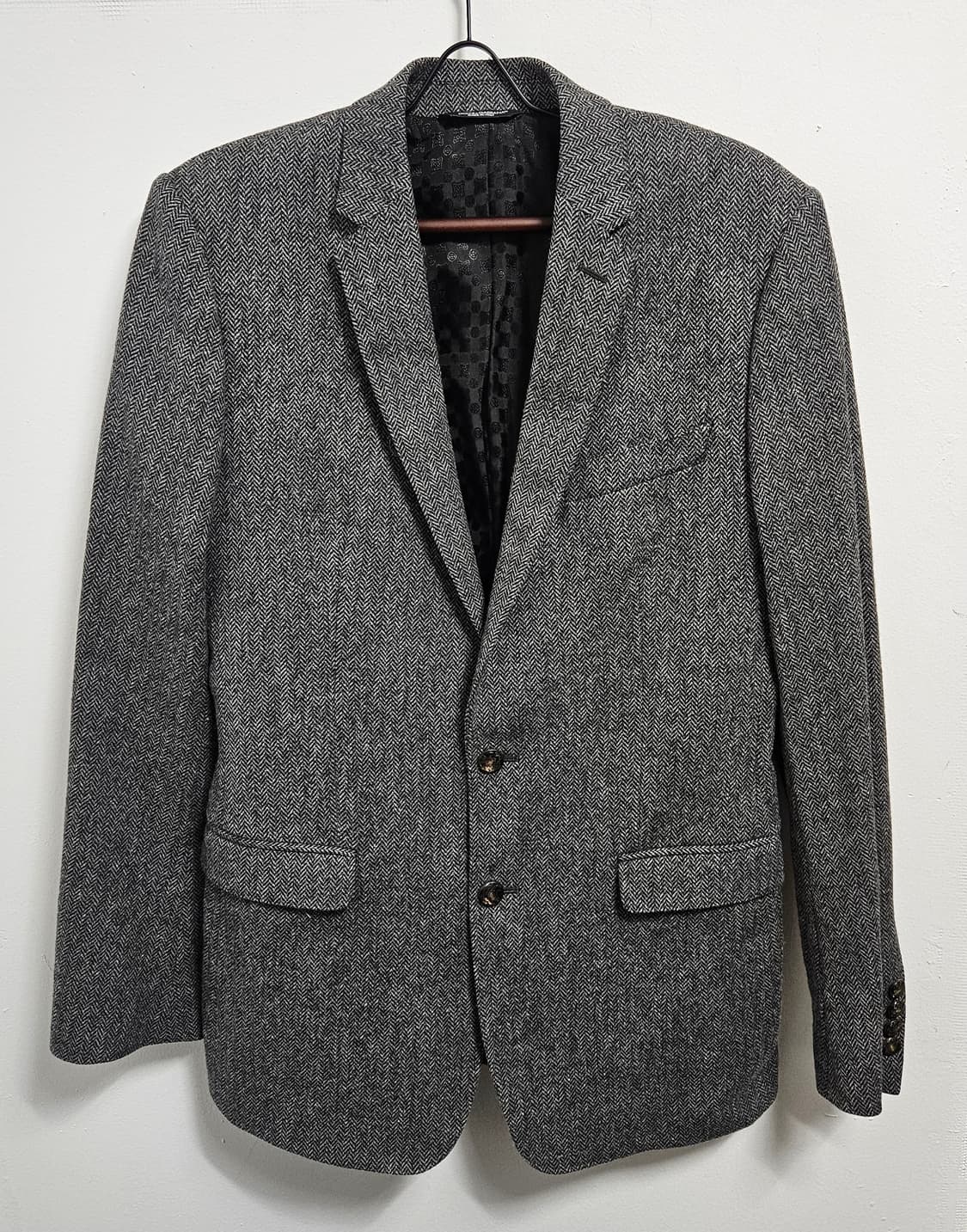 돌체앤가바나 남성 헤링본 자켓 48 상품이미지1