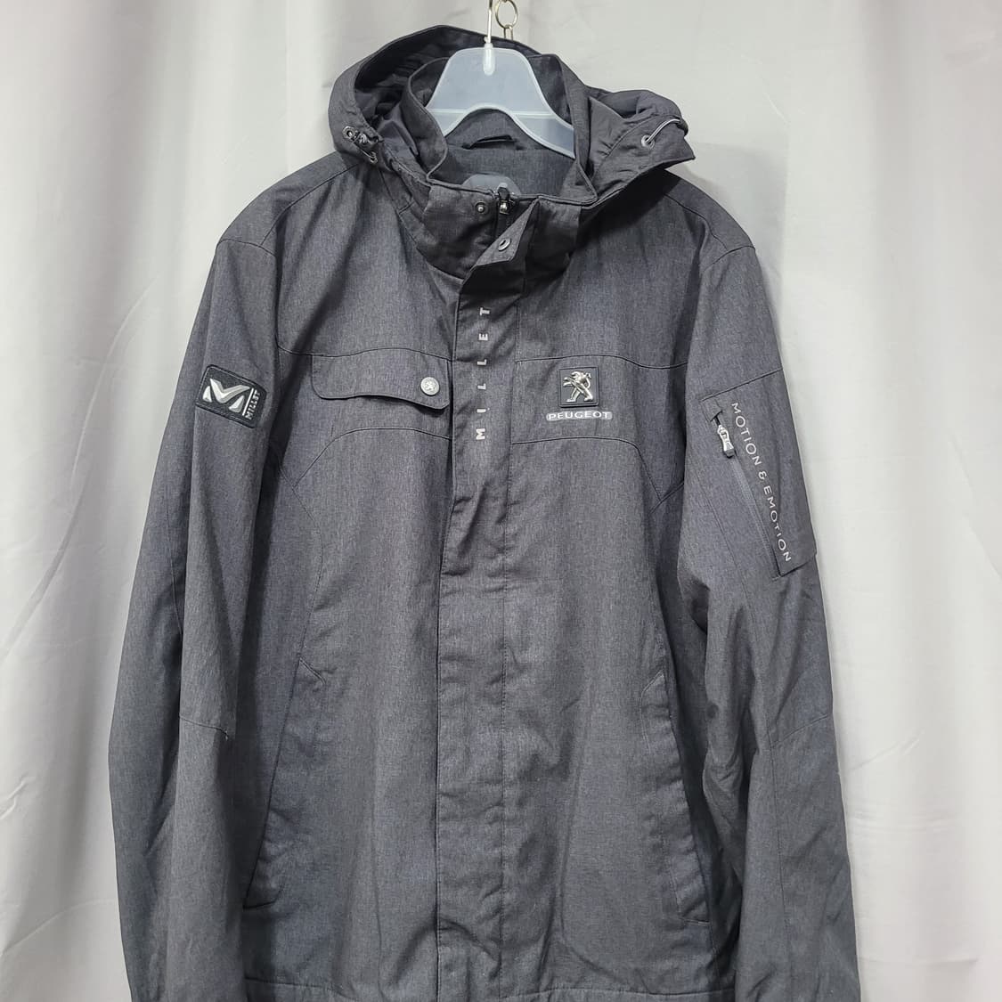 푸조 밀레  남성 바람막이 자켓  상품이미지2