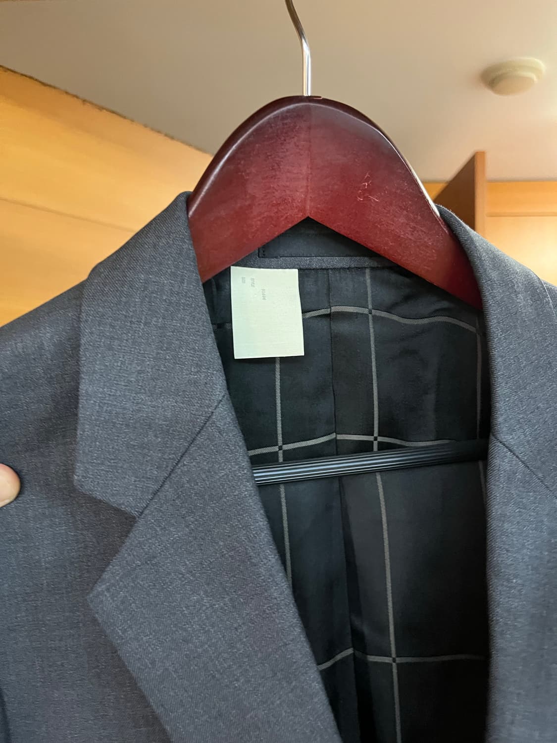 엔헐리우드 차콜 블레이저 상품이미지3