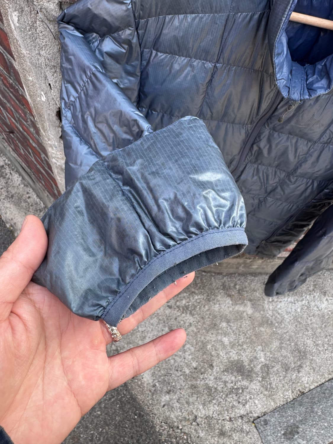 몽벨 재팬 퀼팅 경량패딩  상품이미지5