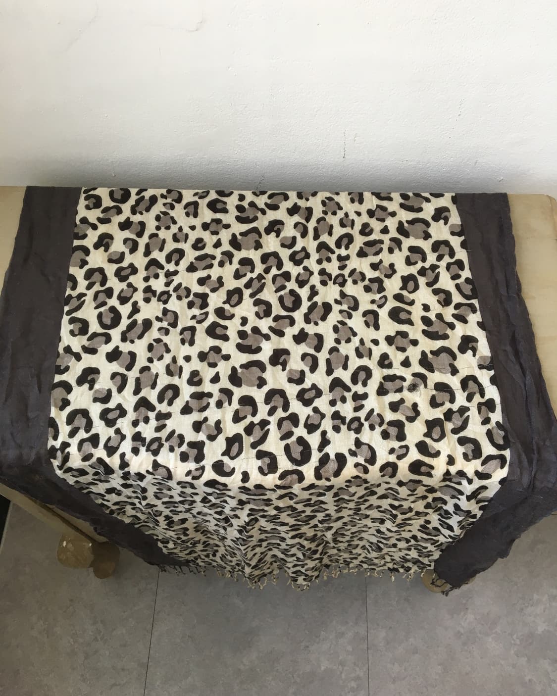  leopard pattern scarf 상품이미지3
