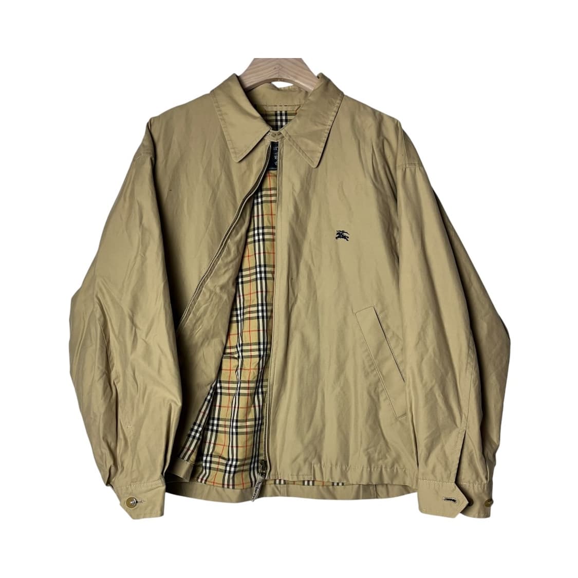 [Burberry] 00's 버버리 재팬 헤링턴 블루종 자켓 상품이미지1