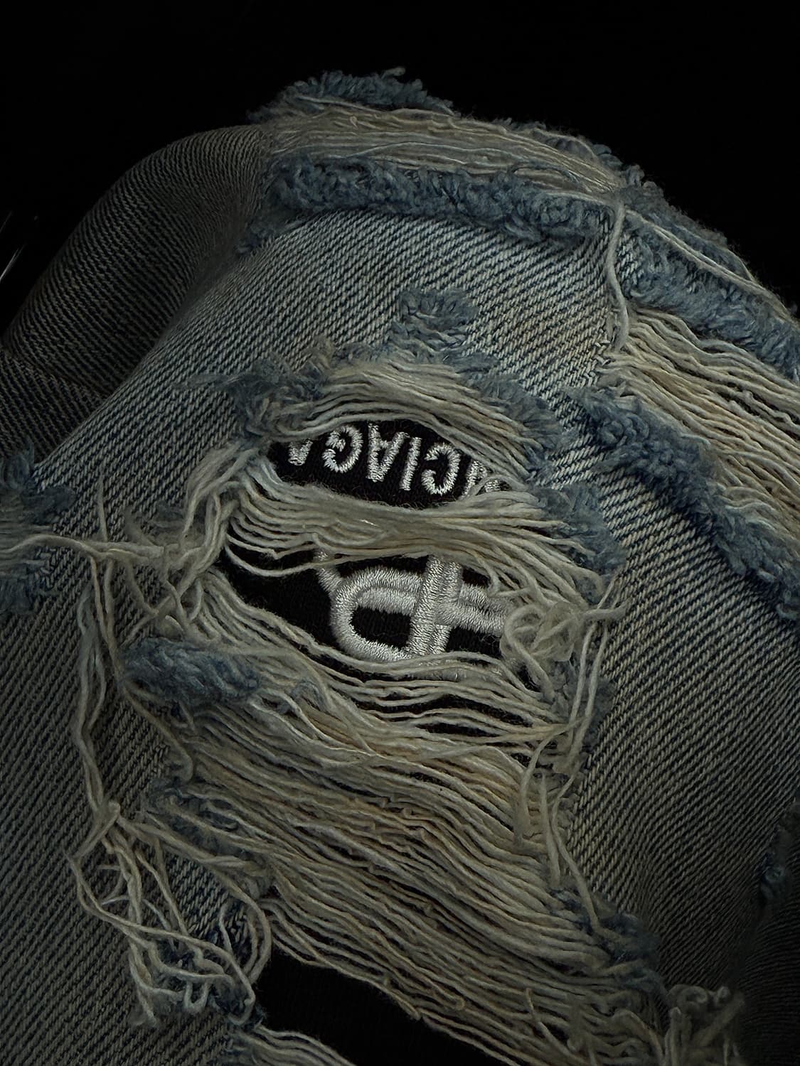 발렌시아가 히든 로고 디스트로이즈 진 [33] 상품이미지8