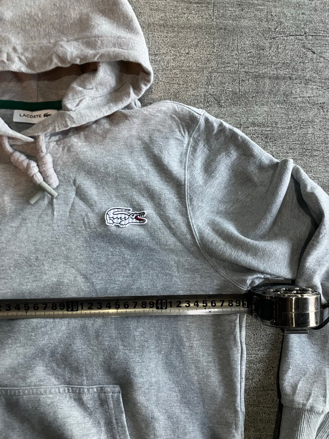 Lacoste 라코스테 라이브가슴로고 빅로고 후드티셔츠 상품이미지2