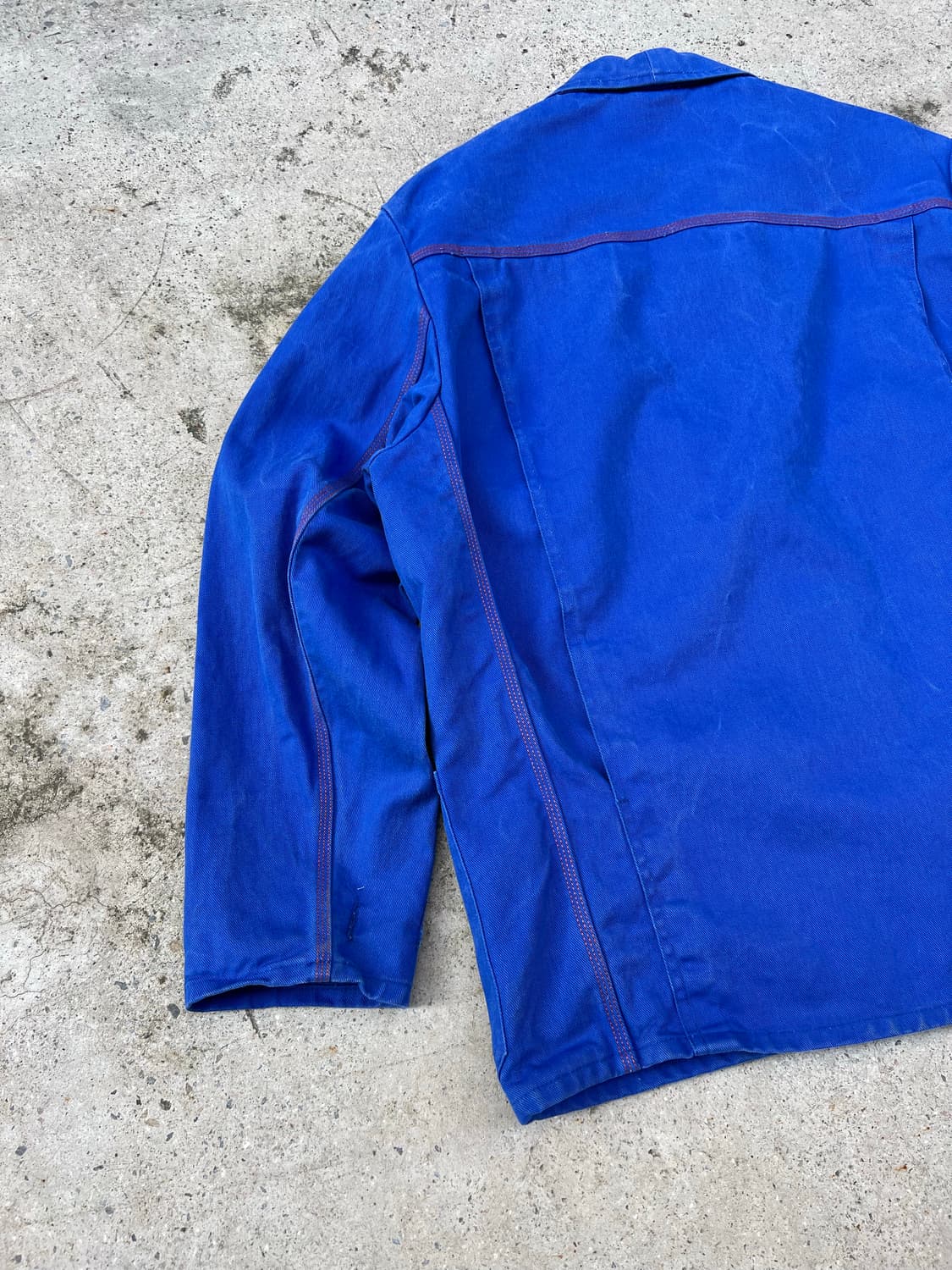 OLD EURO ROFA WASHED BLUE 빈티지프렌치워크자켓 상품이미지9