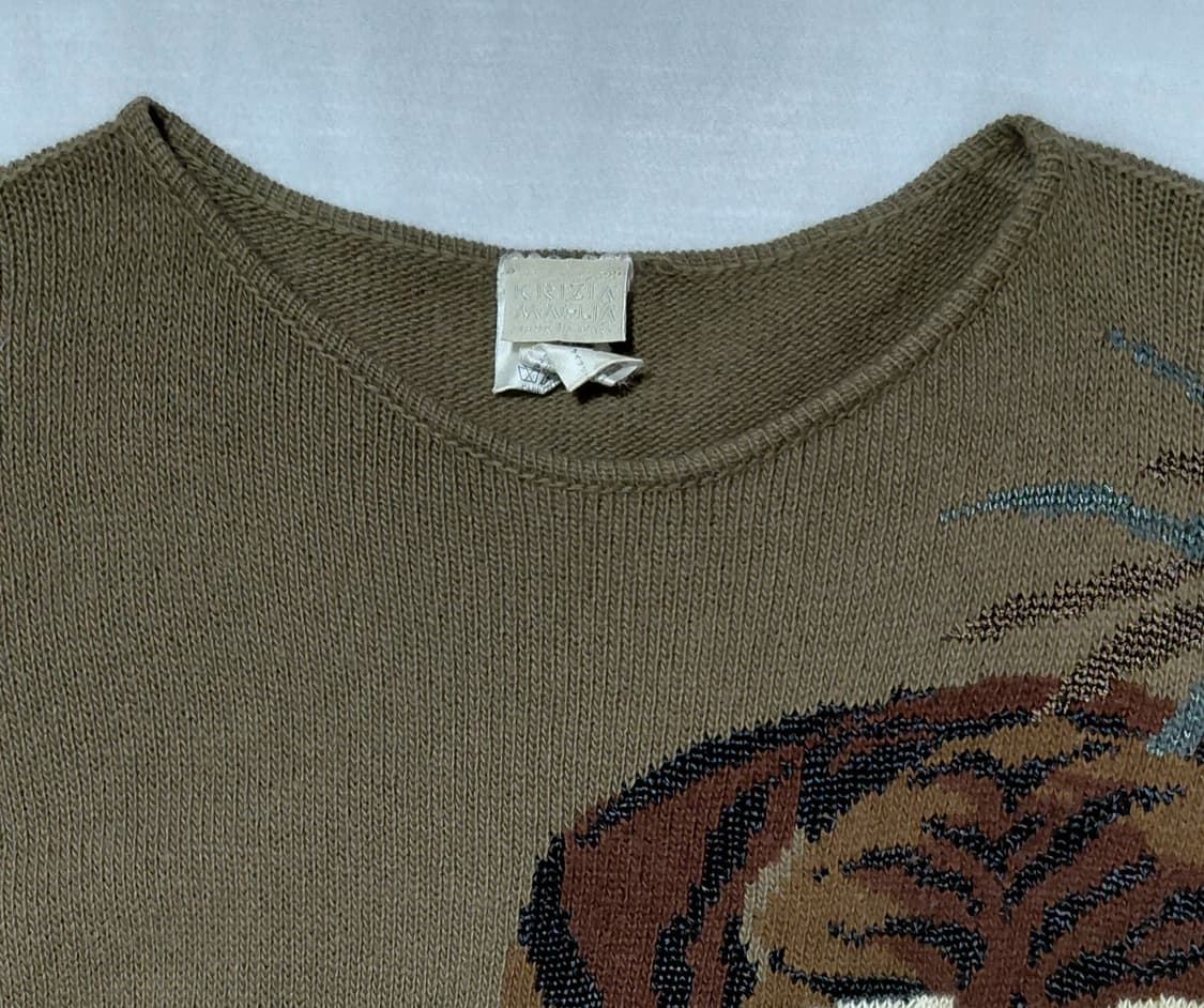 [희귀/이태리제] 빈티지 Krizia Maglia 호랑이 아카이브 니트 상품이미지8