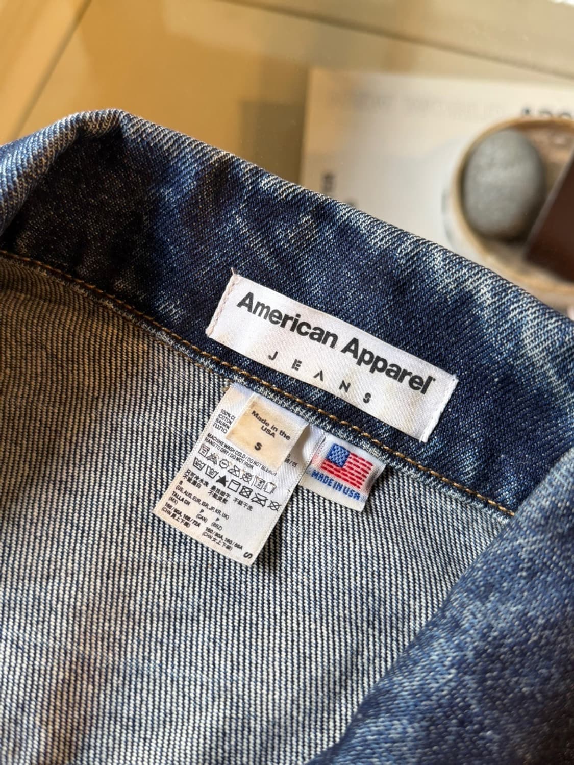 아메리칸 어패럴 데님 자켓 66~77 상품이미지8