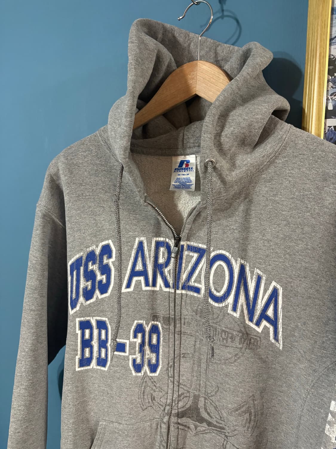 00‘s Russell “USS Arizona bb-39”Sweat  상품이미지2