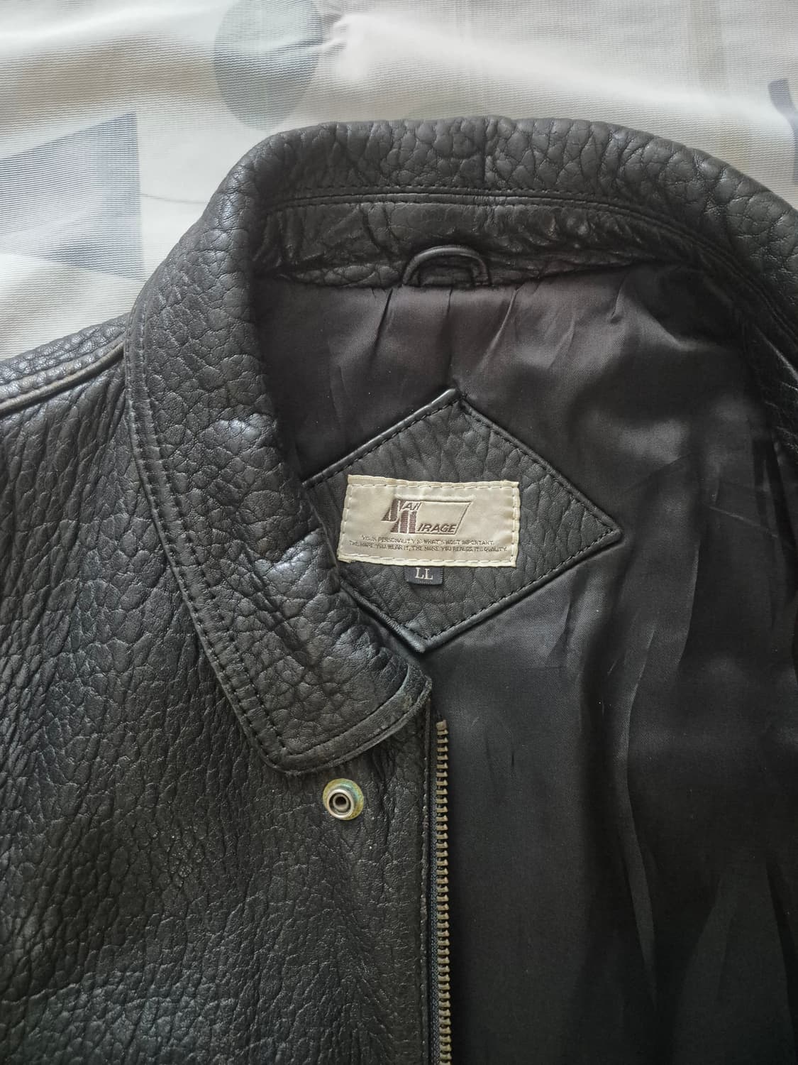 재패니즈 빈티지 오버사이즈 가죽자켓 상품이미지4