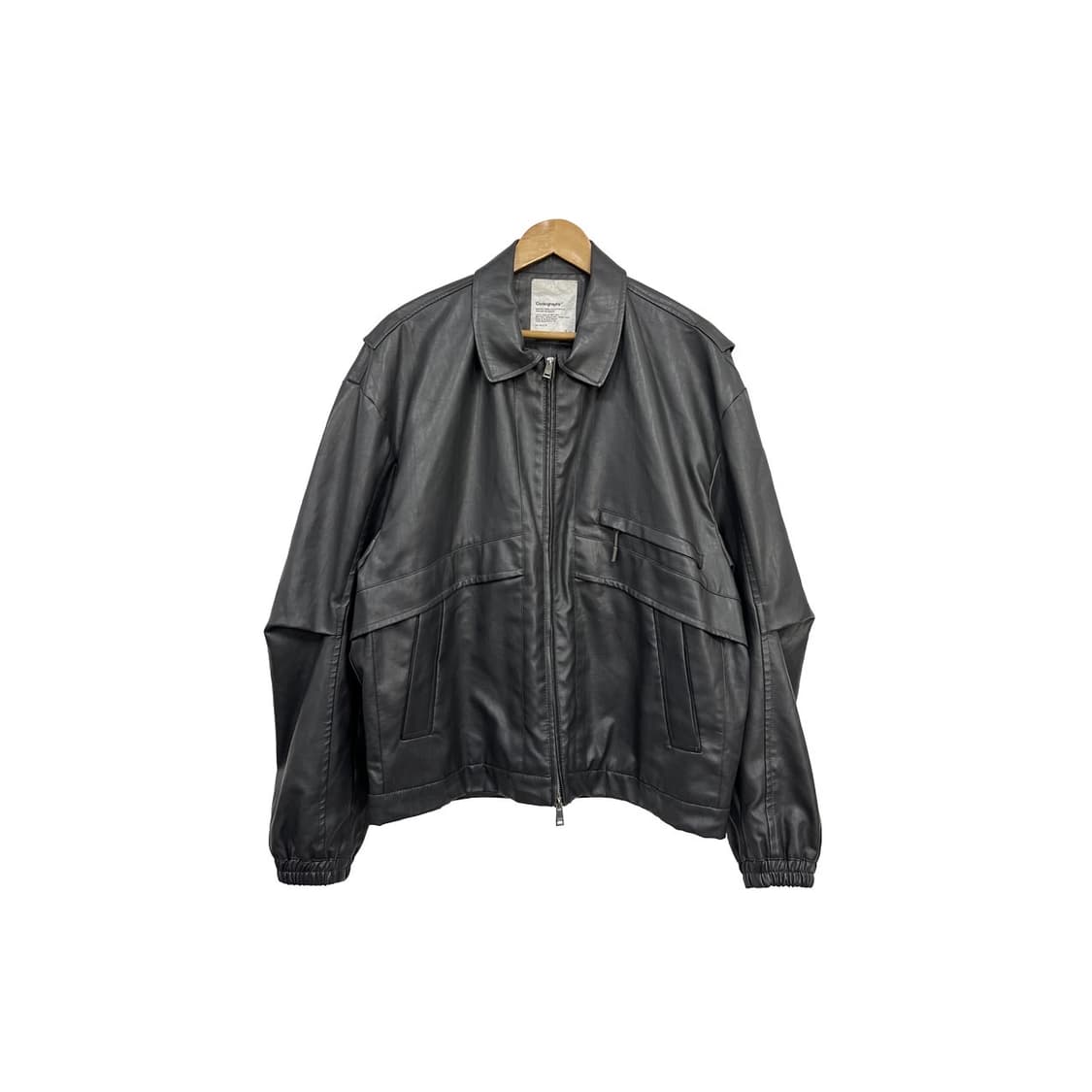 코드그라피 유틸리티 에코레더 A2 가죽 자켓 상품이미지1