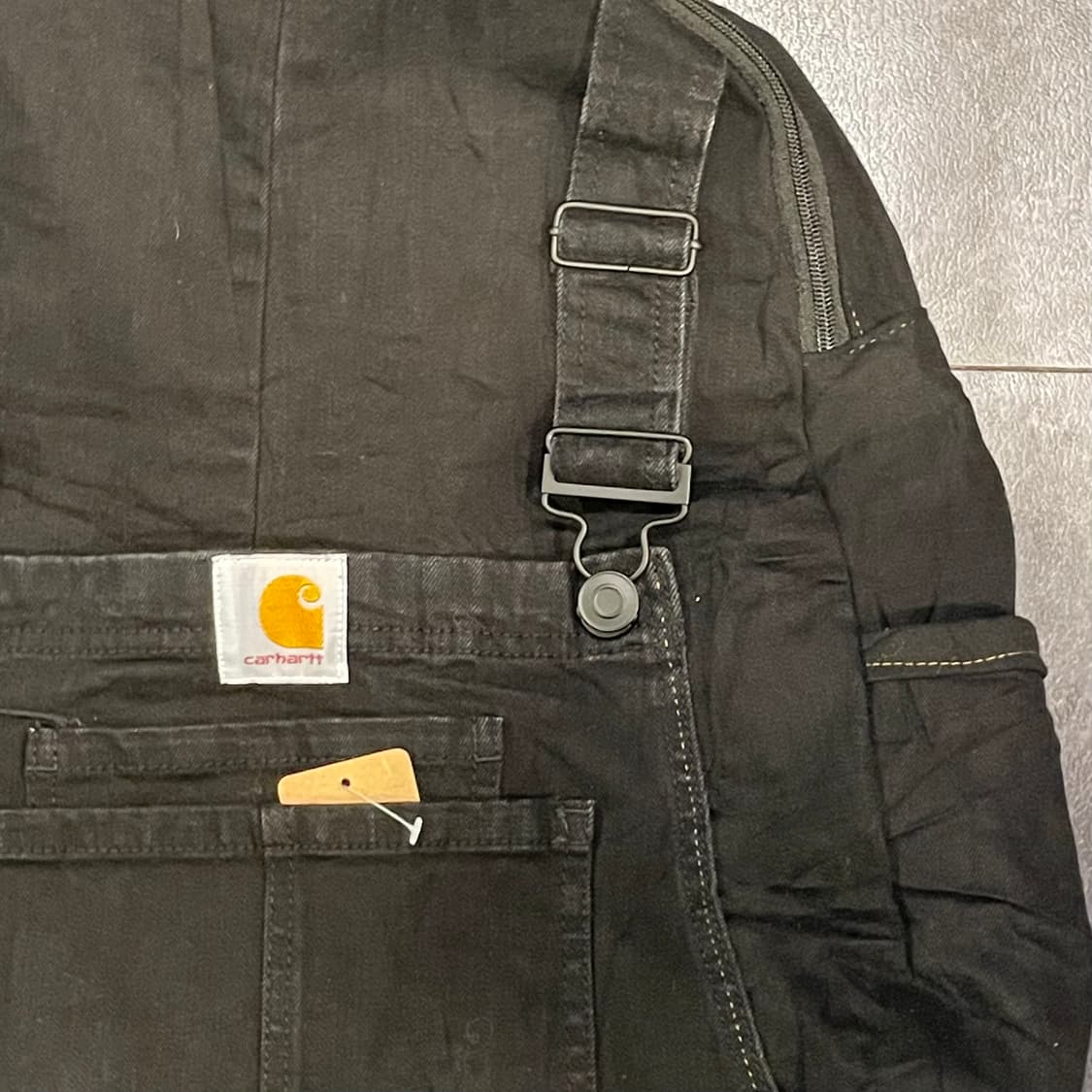 [IM] carhartt 칼하트 리메이크 블랙 백팩 상품이미지5