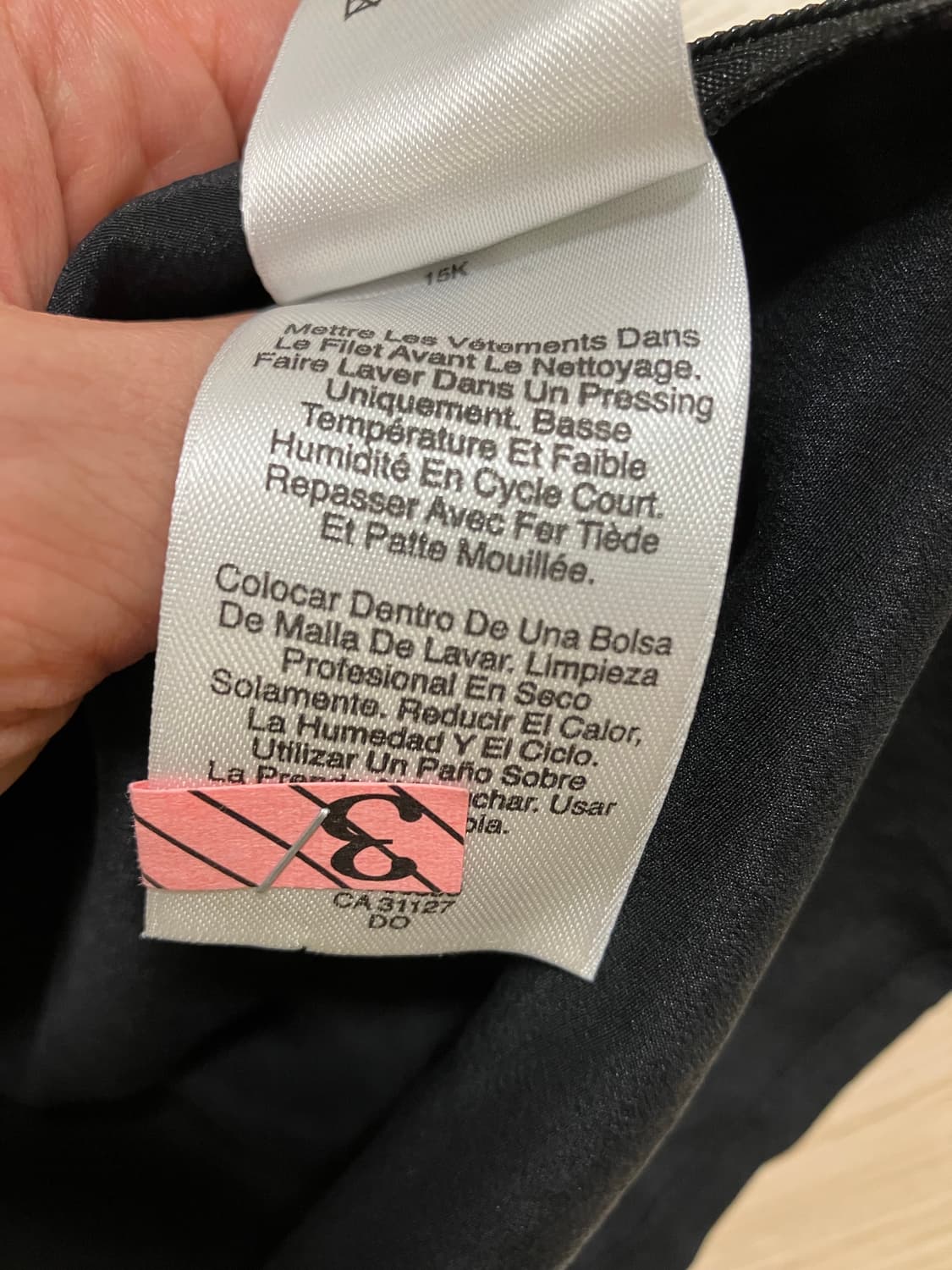 DKNY 실크 민소매 블라우스 탑 상품이미지5