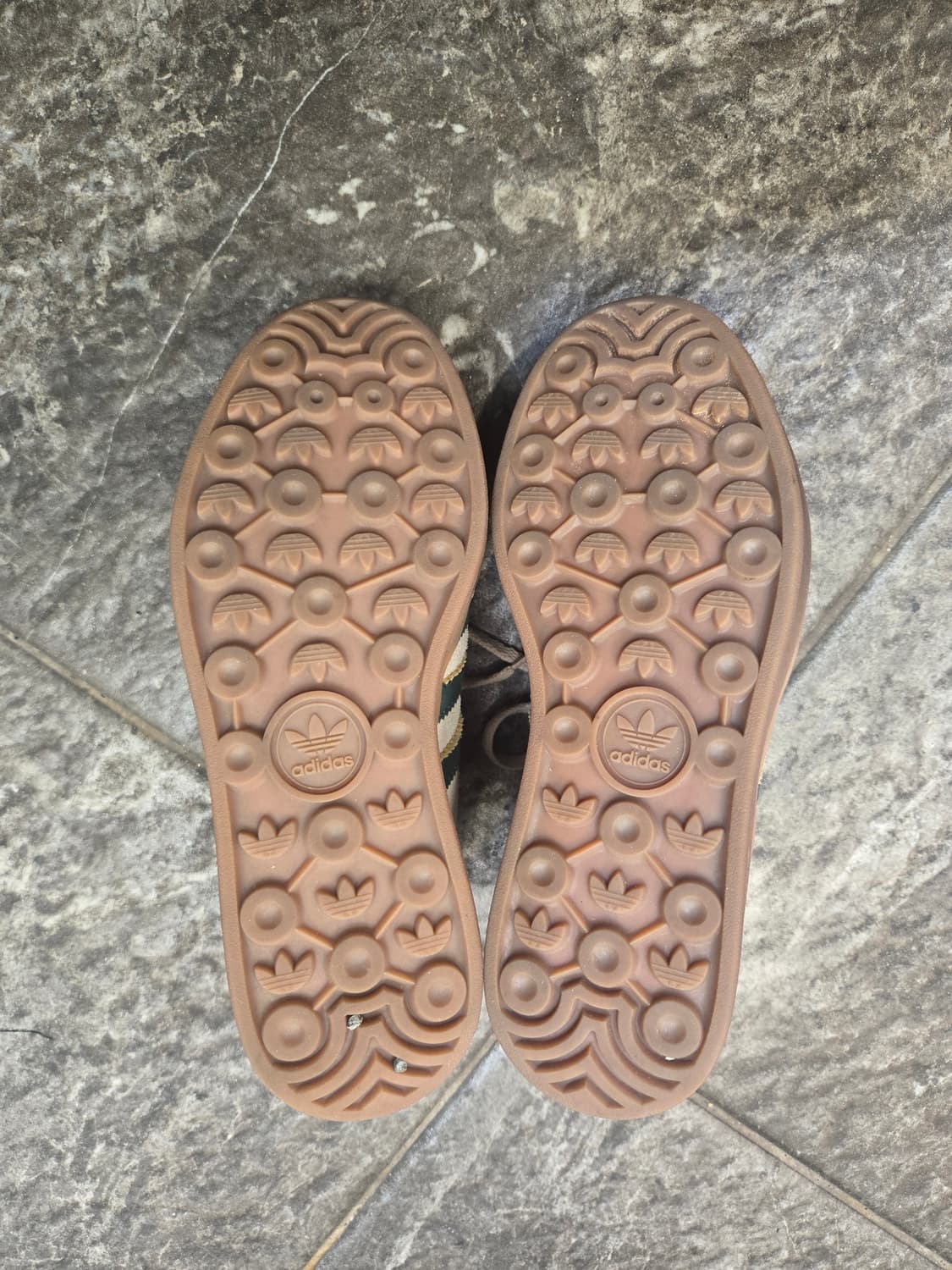 아디다스 스웨이드!가젤 볼드크림  그린 / 베이지 상품이미지5