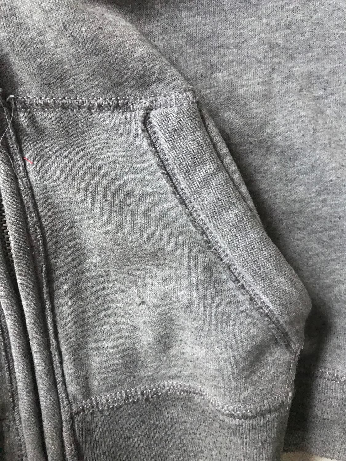 홀리스터 그레이 후드집업 상품이미지7