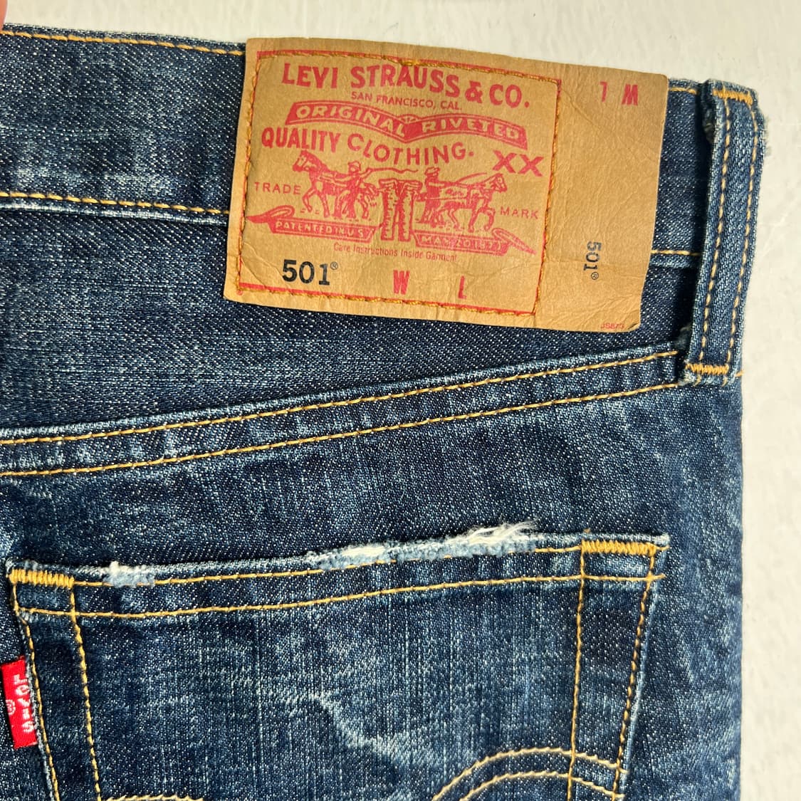 Levis 리바이스 501 데님 팬츠 30 상품이미지7