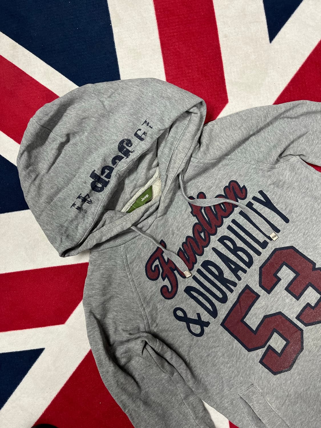 지프 올드스쿨 후드티 S 상품이미지2