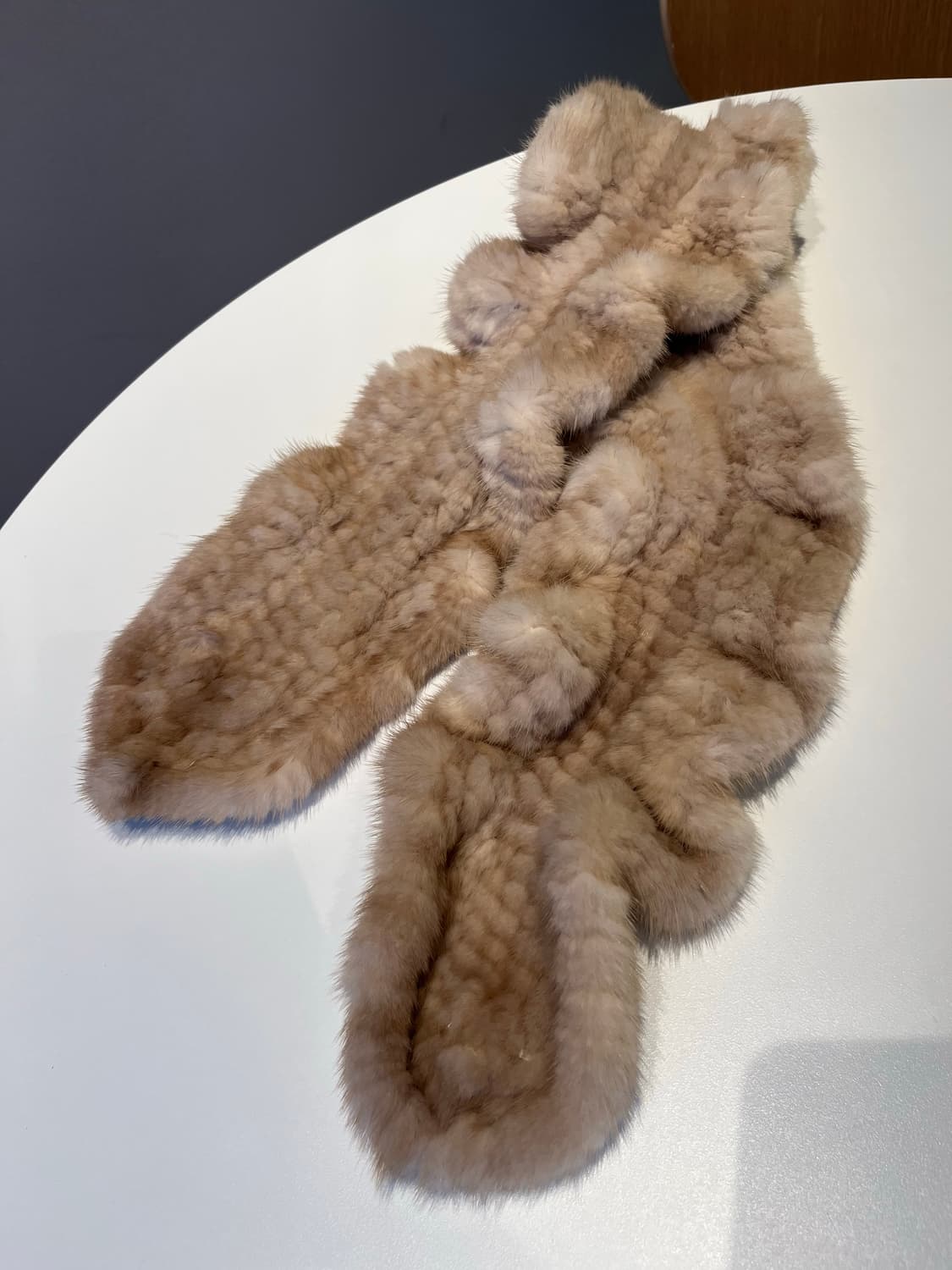 100% 밍크 머플러 (새상품) 상품이미지3